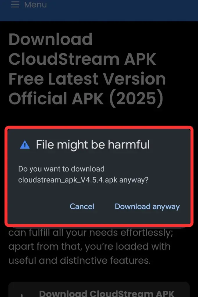 Download CloudStream APK